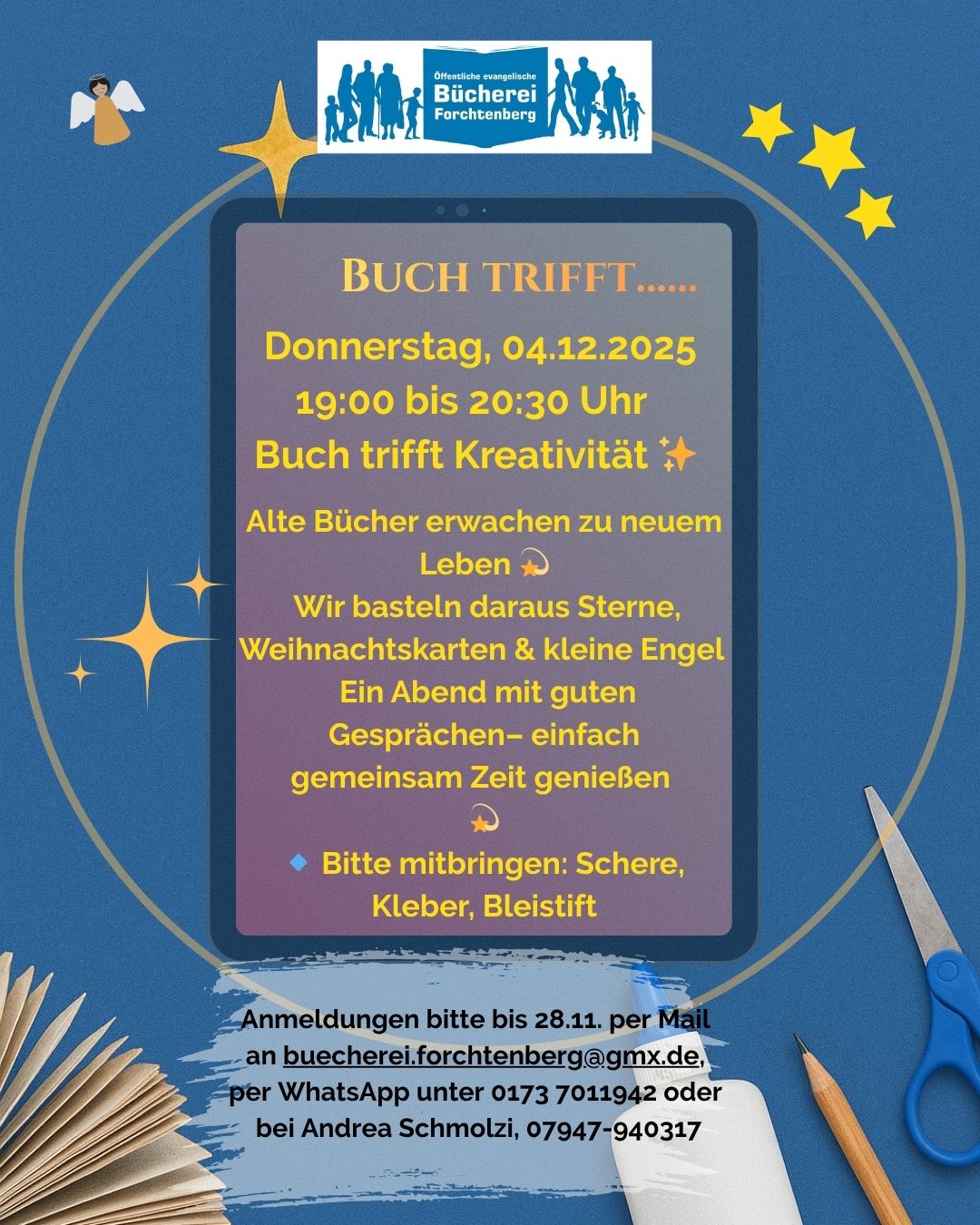 Buch trifft Kreativität Beitrag 12.25 2